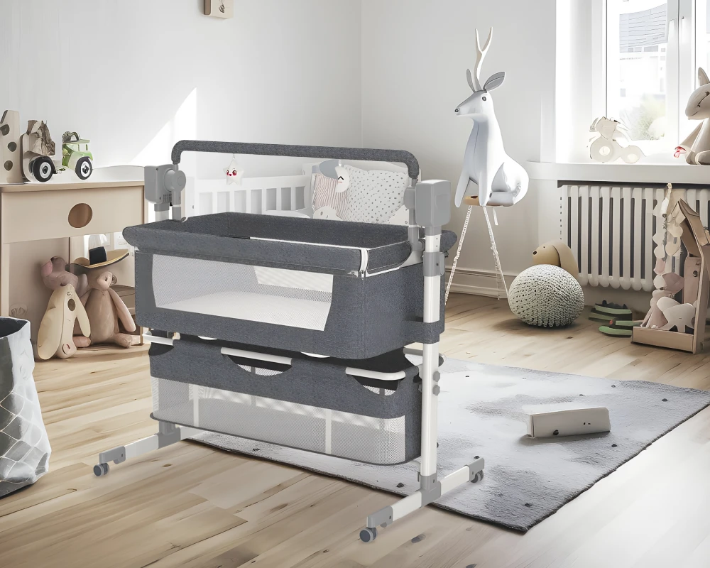 bassinet and swing